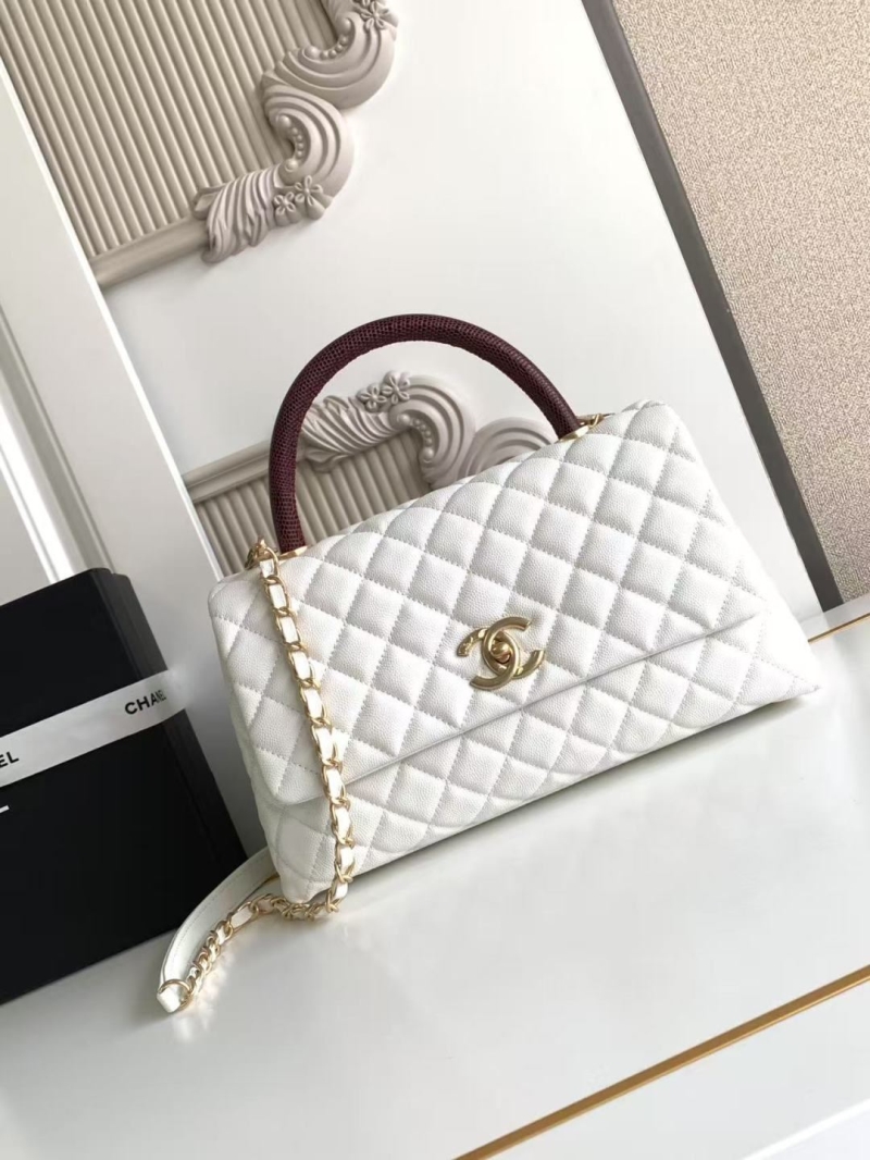 Ch**el top handle bags